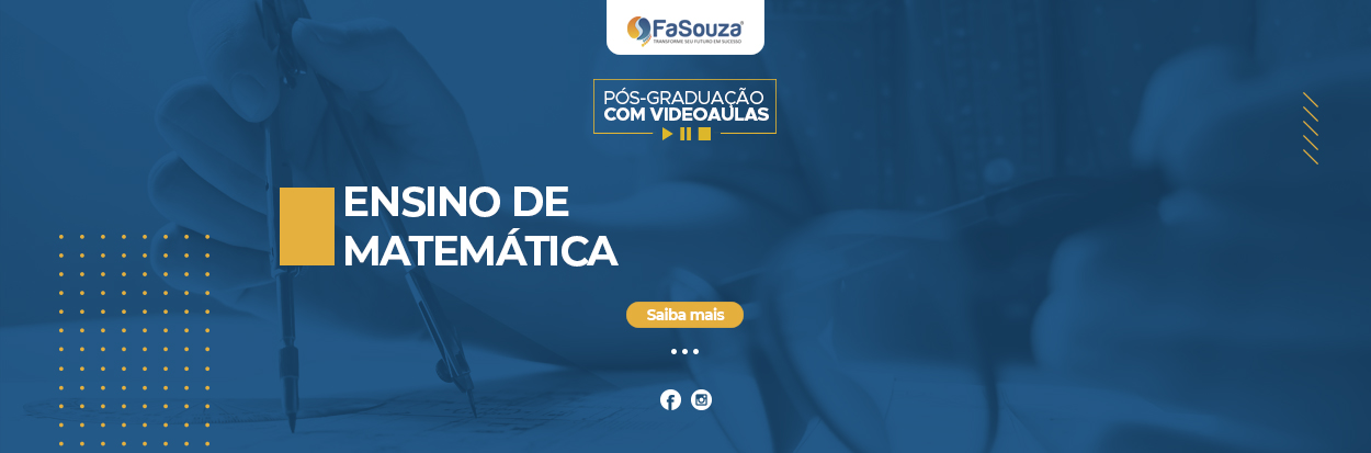 Pós-Graduação Ensino de Matemática EAD