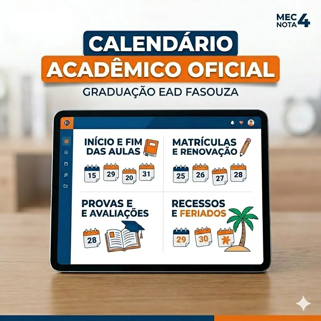 Calendário Acadêmico Faculdade FaSouza