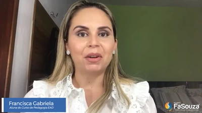 Foto da aluna Francisca Gabriela da FaSouza