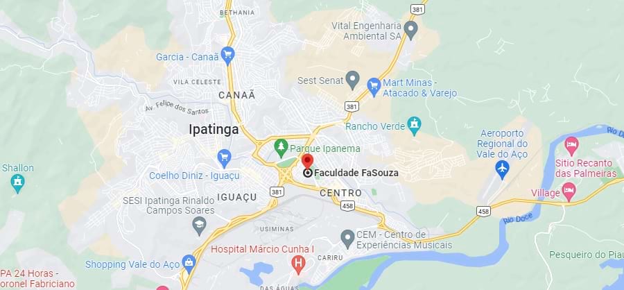Google Maps Faculdade FaSouza